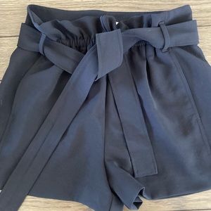 Aritzia Wilfred Black Paperbag Short.